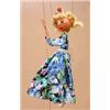 Image 1 : A boxed Pelham Puppet Type SS "Queen", early version with wooden ball head and crown in hair, with o