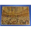 Image 1 : A wooden jigsaw puzzle of "The Lords in 1908", estimated 920 pieces cut to follow the figures in the