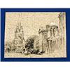 Image 1 : A Great Western Railway wooden jigsaw puzzle "Oxford", after a pen and ink drawing by Fred Taylor, m