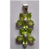 Image 1 : 3.790g Pendant of Peridot in Silver