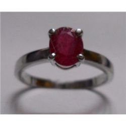 2.510g Ring of Ruby in silver
