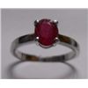 Image 1 : 2.510g Ring of Ruby in silver