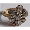 Image 1 : 4.34g Ring in 18kt 4.182g Gold,0.80 Ctw Diamond