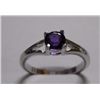 Image 1 : 2.080g Ring of Amethyst in Silver