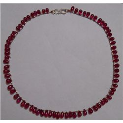 Ruby 110.95 CTW Necklace