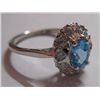 Image 1 : Blue Topaz 2.890g Ring in Silver