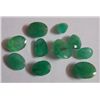 Image 1 : Natural African Emerald Oval Cut Stone 18.05 ctw Loose mix size