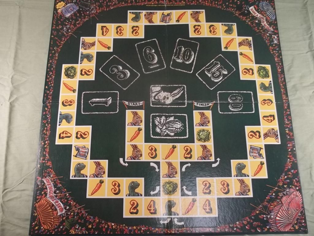 Hare And Tortoise Board Game 1973