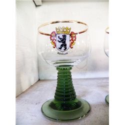 6-Vintage Sippersfield Pfalz Glasses