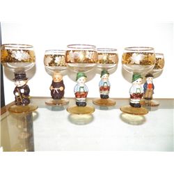6-Elegant Goebel Glasses
