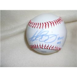 Andrew Bailey Autographed MLB Baseball