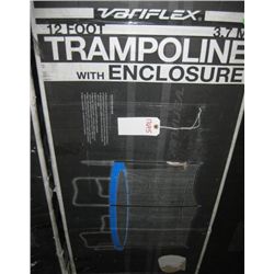 Variflex 12 foot Trampoline w/Enclosure.