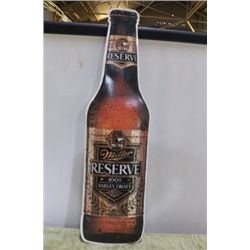 Miller Reserve Tin Sign