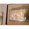 Image 1 : 10 OZ .999 PURE SILVER BAR WITH MORGAN DOLLAR INLAY