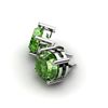 Image 1 : Tourmaline 6.00ctw Earring 14kt White Gold