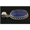 Image 2 : SAPPHIRE CORRUNDUM 48.36CTW SILVER PENDANT