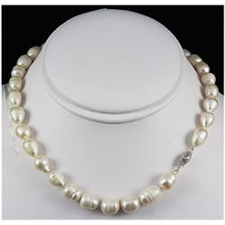 199.33ctw Freshwater Pearl Necklace w/ 14KWG Clasp