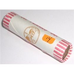 ROLL OF 1964-D UNC PENNIES *RARE UNC ROLL* PENNIES 50 TOTAL *ROLL CAME OUT OF SAFE DEPOSIT BOX*!!