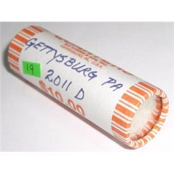 ROLL OF 2011 OLYMPIC NATIONAL PARK QUARTERS *RARE UNC ROLL* QUARTERS $10.00 FACE VALUE!!