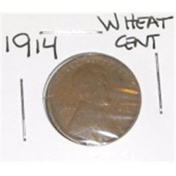 1914 WHEAT PENNY *NICE EARLY CENT*!! PENNY CAME OUT OF SAFE!!