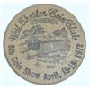 Image 2 : 1972 WOODEN BUFFALO NICKEL *WEST CHESTER COIN CLUB*!! WOODEN NICKEL CAME OUT OF SAFE!!