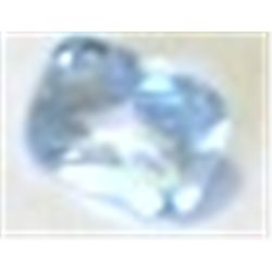 1.65 CARAT LIGHT BLUE TOPAZ CUT & FACETED *HIGH GEM QUALITY*!! GEMSTONE CAME OUT OF SAFE!!