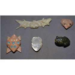 COLLECTION OF PUEBLO FETISHES