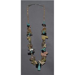 PUEBLO FETISH NECKLACE