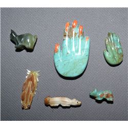 COLLECTION OF PUEBLO FETISHES