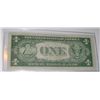 Image 2 : 1935 SERIES E $1 SILVER CERTIFICATE BILL SERIAL # N22848594I *RARE CRISP VERY FINE EARLY NOTE*!!