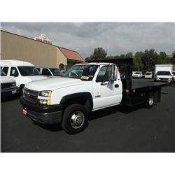 2005,Chevrolet C3500 12' Flat Bed