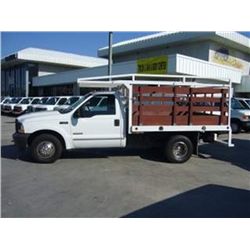2004,Ford F350 Dsl 10' Stake Bed