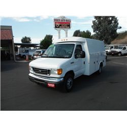 2007,Ford E350 Diesel 11' Combo Utility Knapheide Body DRW