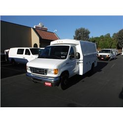 2006,Ford E-Series Van Diesel Plumber Body E350