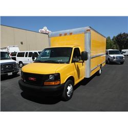 2009,GMC Savana 3500 14' Box w. Ramp