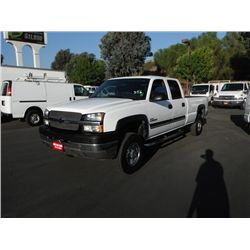 2004,Chevrolet Silverado 2500 Diesel Crew Cab