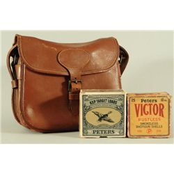 Game / Shell Bag with 2 Peters Ammo Boxes