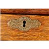 Image 2 : Cortland Desk Co. Drop Front Oak Desk