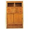 Image 2 : Antique Oak Bookcase / File Cabinet Combination