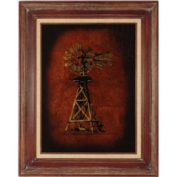 Jack White Windmill Gold Leaf Painting