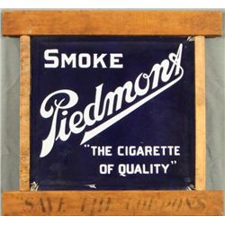 Piedmont Cigarettes Porcelain Sign