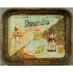 Bone-dry Texas Beer Tray Houston & Brewing Ass'n