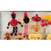 Image 2 : Collection of Bakelite Brooch Pins Figures, Hands