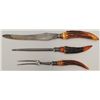 Image 1 : Francis Howard Stag Handle Carving Set Sheffield