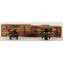 2 Antique Surveyor Scopes