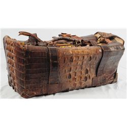 Antique Crocodile Bag