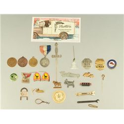 Collection Of Advertising Premiums, & Pins