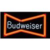 Image 1 : Budweiser Bowtie Flashing Neon Sign