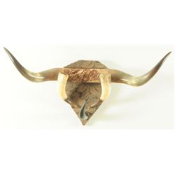 Antique Horn Hat Rack