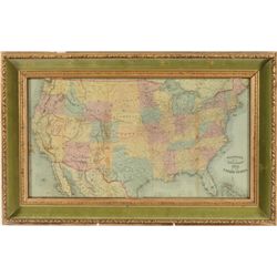 Watson's New Rail Road Map of United States
